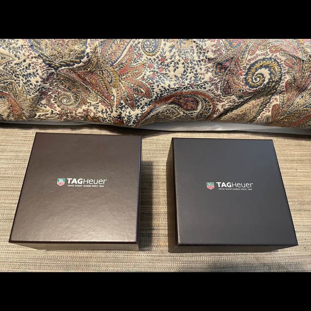 2 Tag Heuer Watch Cases
